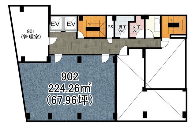 Shinjuku Royal Building Office for Rent - 224.66 sqm in Tokyo - Thumbnail 3