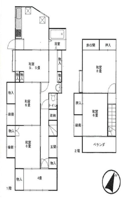 1931 6DK Detached House for Sale in Yokosuka, Kanagawa - Image 44