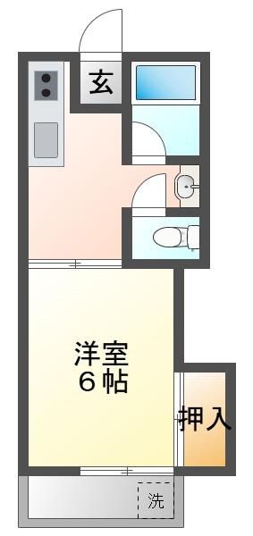 1K Apartment for Rent in Kokubunji, Tokyo - 41,000 Yen - Thumbnail 2
