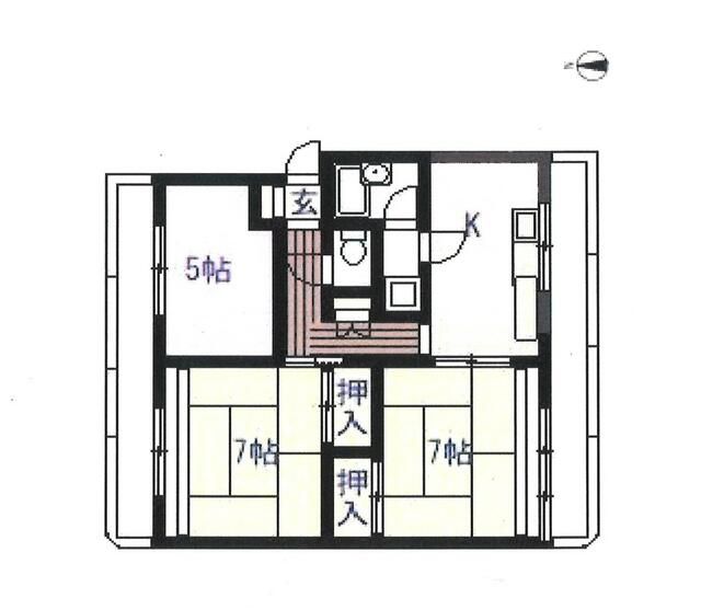 3K Apartment for Sale in Fukushima City, Fukushima - Thumbnail 2