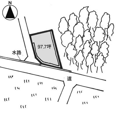 Subdivision surrounded by rice fields near the Abukuma River: Villas, real estate, properties for sale Hometown Information Center: Nationwide rural living property data — Land, Saigo, Fukushima