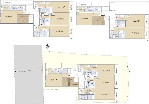 2018 Built 11-Unit Apartment Building for Sale in Ota, Tokyo - Thumbnail 4