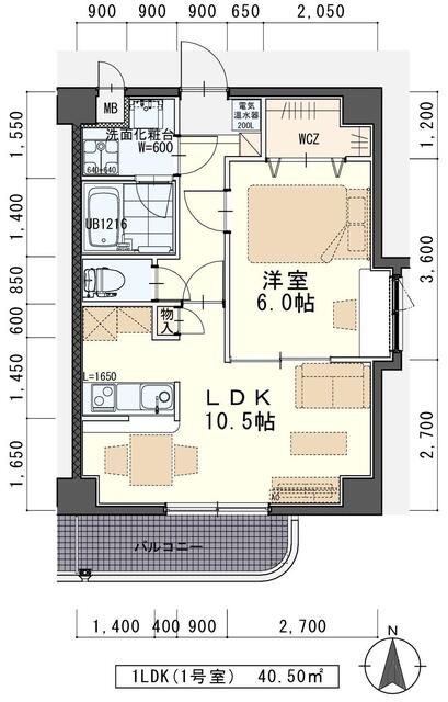 1LDK Apartment for Rent in Tagajo City, Miyagi Prefecture - Thumbnail 2