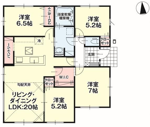New 4LDK House for Sale in Fukushima City, Completion June 2025 - Thumbnail 3