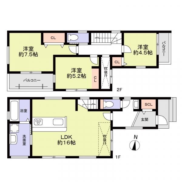 New 3LDK House in Oto, Fukuoka - Completion Dec 2025 - Thumbnail 2