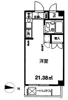 1K Apartment for Rent in Kokubunji, Tokyo - 50,000 Yen - Thumbnail 2