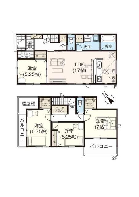 New 4LDK House in Kitakyushu's Kamitomino - Thumbnail 4
