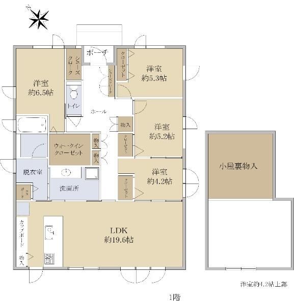 4LDK House for Sale in Eniwa, Hokkaido - 107 sqm on 347 sqm Land - Thumbnail 3