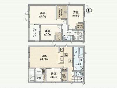 New 4LDK Detached House for Sale in Komaki, Aichi — Image 44, Komaki, Aichi