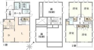 4SLDK Detached House for Sale in Yokohama's Totsuka Ward — Image 44, Totsuka, Kanagawa