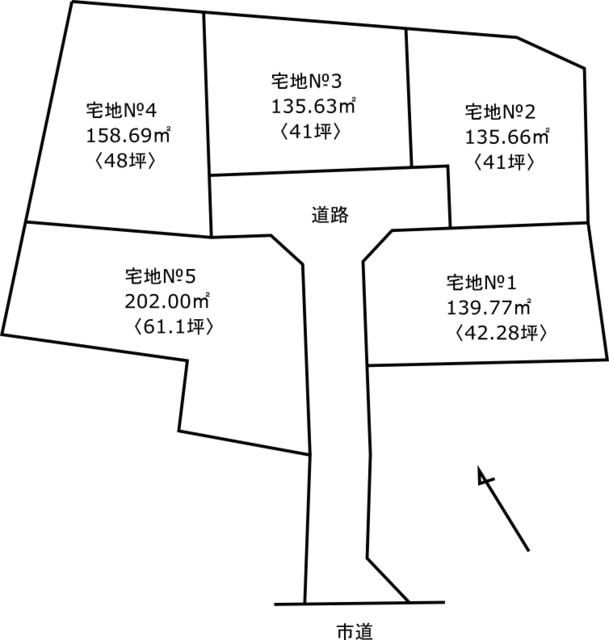 Residential Land for Sale in Taihaku-ku, Sendai, 135.66 sqm - Main Image