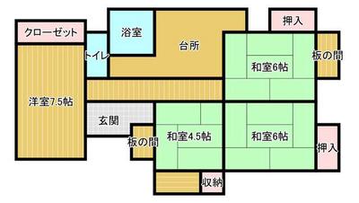 Property details: 3-chome Izumicho, Ishinomaki City, Miyagi Prefecture/Ishinomaki Station property information: Used detached house — Image 4, Ishinomaki, Miyagi