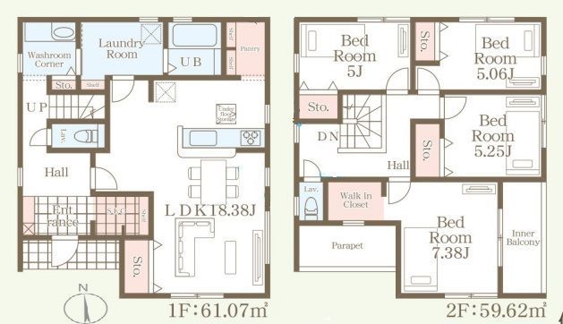 New 4LDK House in Suemachi, Fukuoka - 2025 Completion - Thumbnail 4