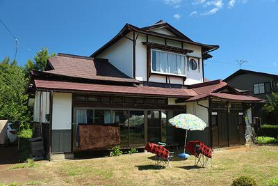 A two-storey house with a field, garden and warehouse, located in a rural village in the Aizu Basin: Villas, Real Estate, Properties for Sale, Hometown Information Centre: Nationwide Country Living Property Data — Image 1, Aizumisato, Fukushima
