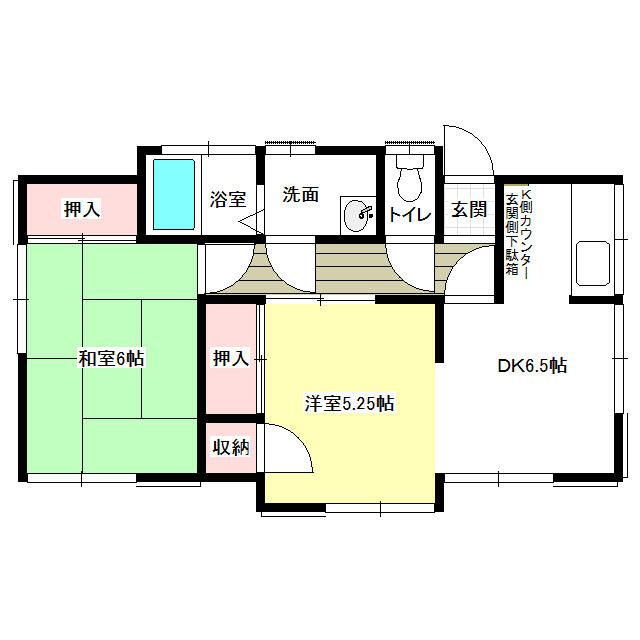 Rental House in Honjo, Saitama - 2DK, Free Parking - Thumbnail 2