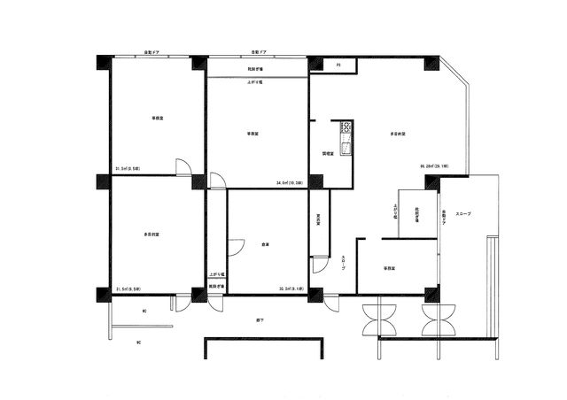 Commercial Unit for Lease in Wakkanai, Hokkaido - 64.3 sqm - Thumbnail 3