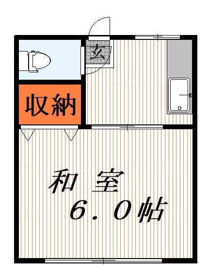 1K Apartment for Rent in Warabi, Saitama - 20.25m² - Thumbnail 2