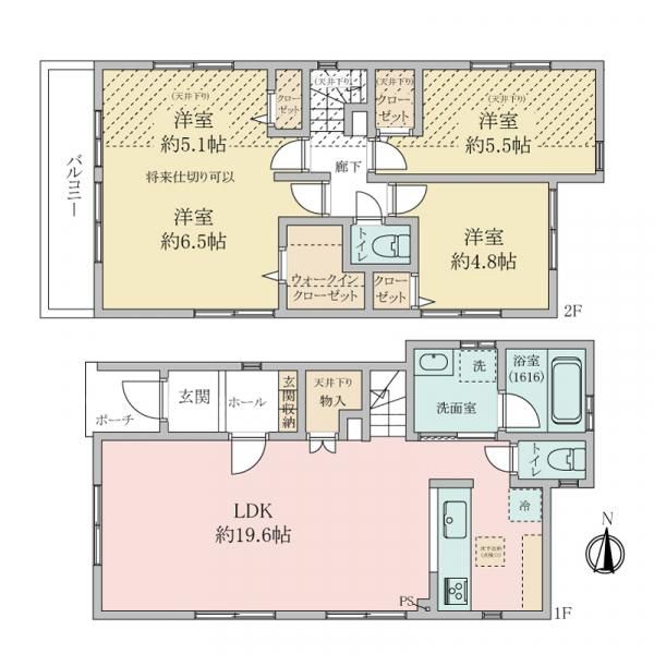 3LDK House in Yokohama's Totsuka Ward | 127.87㎡ Land - Thumbnail 4