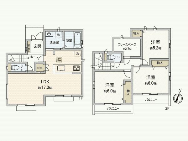 New 3LDK House in Fuchu, Tokyo | 2026 Completion - Thumbnail 3