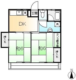 2DK Apartment for Rent in Kokubunji, Tokyo - 5 Min to Station - Thumbnail 4