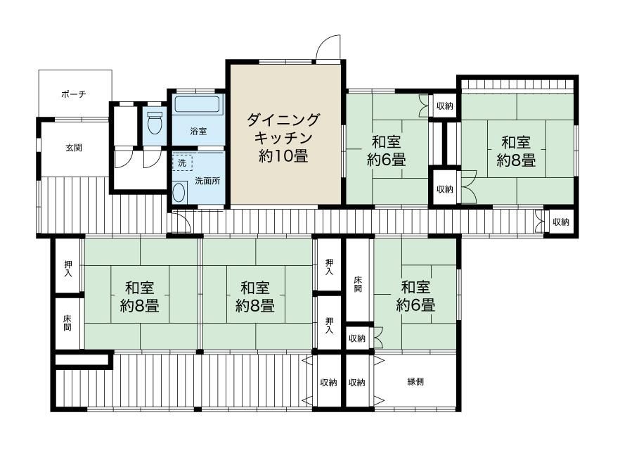 5DK Detached House on 930m² Corner Lot in Miyazaki City - Thumbnail 3
