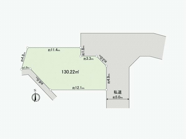 Vacant Land for Sale in Inagi City, Tokyo - 130.22 sqm Plot - Thumbnail 2