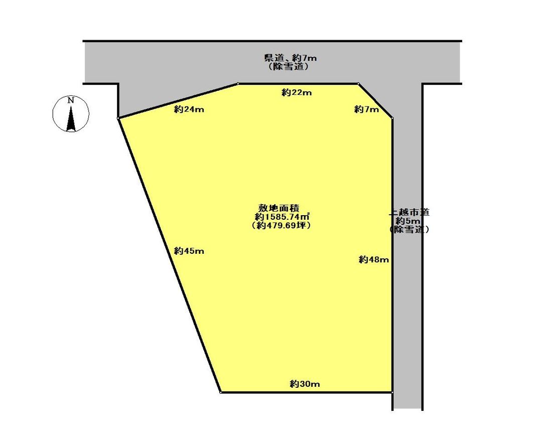 Large Corner Land Plot for Sale in Sanwa, Joetsu, Niigata - Thumbnail 4