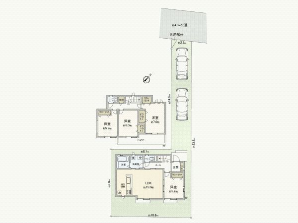 New 4LDK House in Fujimino City, Saitama - Thumbnail 4