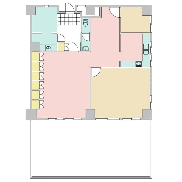 Tachikawa Sunny Heights Office for Rent - 109.1 sqm near Station - Thumbnail 2