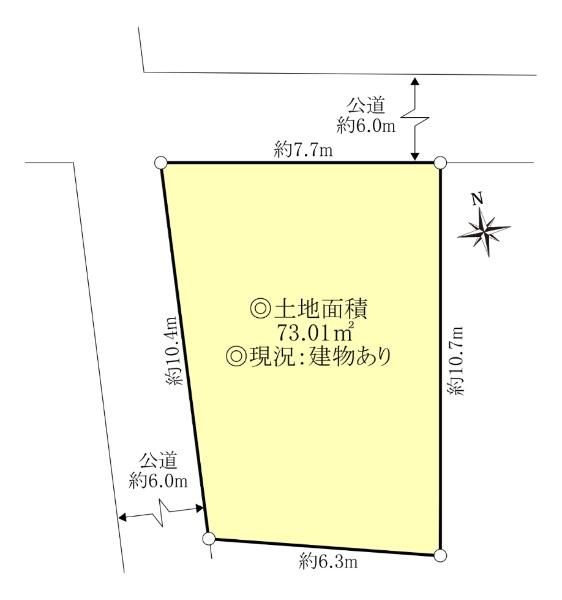 Corner Development Land in Taito, Tokyo - 73.01 sqm Plot - Thumbnail 3