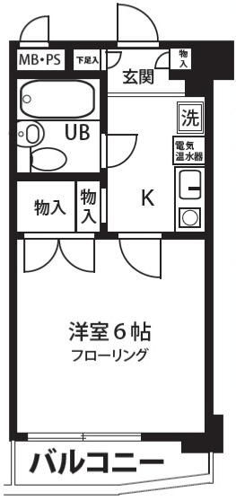 1K Apartment for Rent in Yamato, Kanagawa - No Deposit - Thumbnail 2