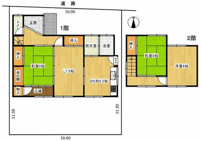 Property details: Property information for Omatsucho 1-chome, Handa City, Aichi Prefecture/Kamezaki Station: Used detached house — Image 1, Handa, Aichi