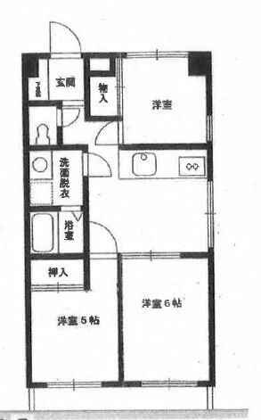 3DK Apartment for Rent in Ome, Tokyo - 55.89 sqm - Thumbnail 2