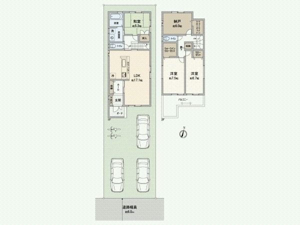 New 3SLDK House for Sale in Kasugai, Aichi - Feb 2026 Completion - Thumbnail 3