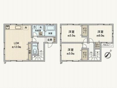 3LDK Detached House for Sale in Hino, Tokyo — Image 44, Hino, Tokyo