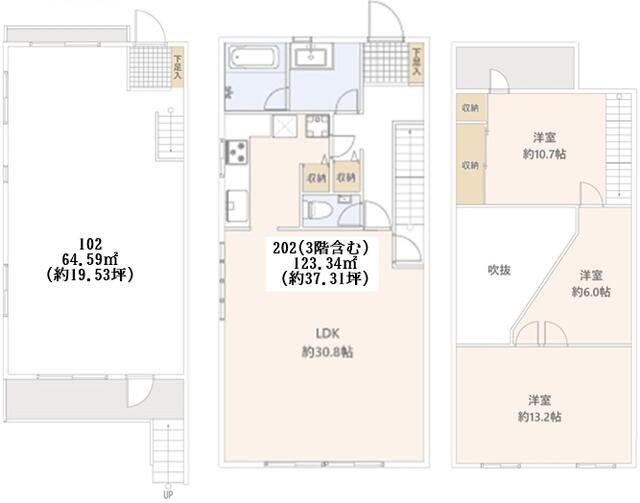 LEREVE Nakano-Sakaue Maisonette Shop with Residence for Rent - Thumbnail 4
