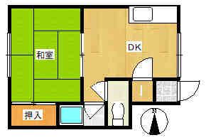 1DK Apartment for Rent near Asabu Station, Sapporo - Thumbnail 3