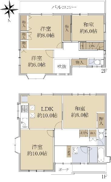 5LDK Detached House for Sale in Oji, Nara Prefecture - Thumbnail 4