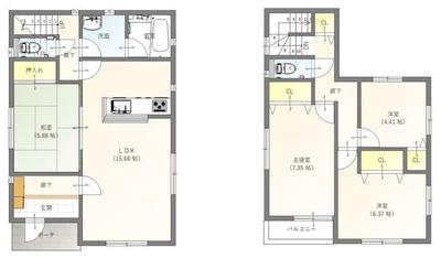 4LDK Modern House in Nakama, Fukuoka | 2018 Build with Parking — Image 44, Nakama, Fukuoka
