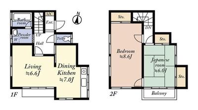 2LDK Corner Lot House for Sale in Niiza, Saitama — Image 44, Niiza, Saitama