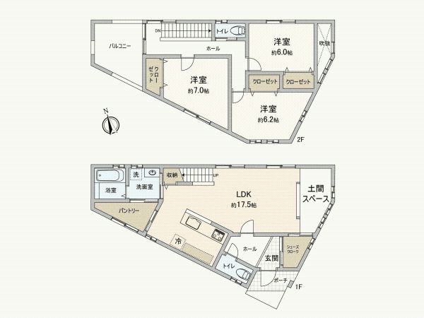 New 3LDK House in Hiroshima Asaminami Ward - April 2025 Completion - Thumbnail 3