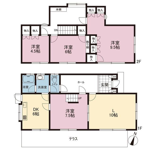 Used 4LDK Detached House in Totsuka-ku, Yokohama, 106.81 sqm - Thumbnail 3