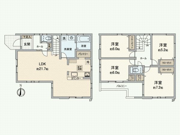 New 4LDK House in Tokorozawa, Saitama - Nov 2025 Completion - Thumbnail 3
