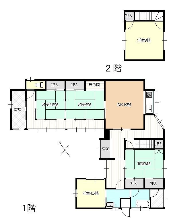 5DK House on 486sqm Land in Shunan, Yamaguchi - Image 44