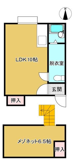 1LDK Apartment for Rent in Nishi Ward, Sapporo – 32.03 sqm - Thumbnail 2