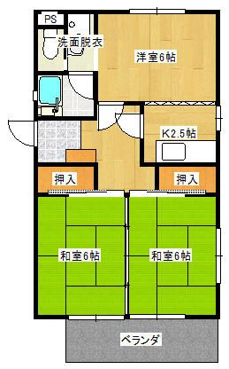 3K Apartment for Rent in Utsunomiya, Tochigi - 49.50 sqm - Image 1