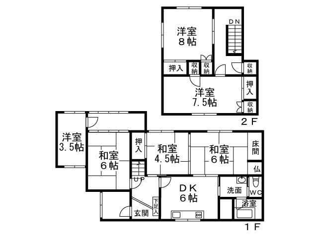 5SDK House for Sale in Kahoku City, Ishikawa | 167㎡ Land - Image 44