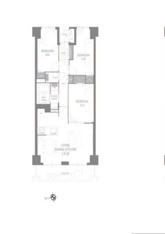 3LDK Apartment for Sale in Kuki City, Saitama - 66.30 sqm - Thumbnail 2