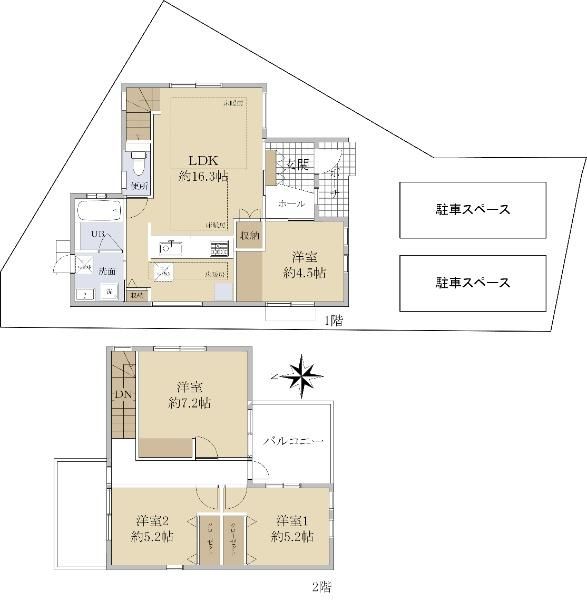 4LDK Detached House for Sale in Nishinomiya, Hyogo - Thumbnail 4