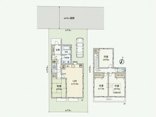 4LDK Detached House for Sale in Nishitokyo City, Tokyo - Thumbnail 4